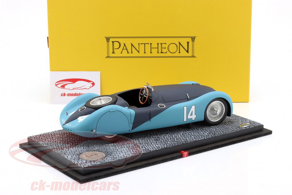 Jean-Pierre Wimille Bugatti Type T57S 45 #14 Francia GP 1937 1:18 LeMans Miniatures