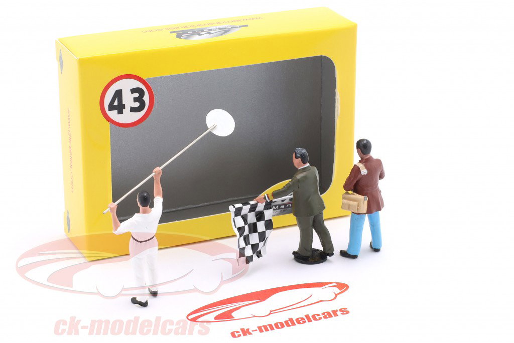 Figuren-Set Robert, Leon & Manfred 1:43 LeMans Miniatures