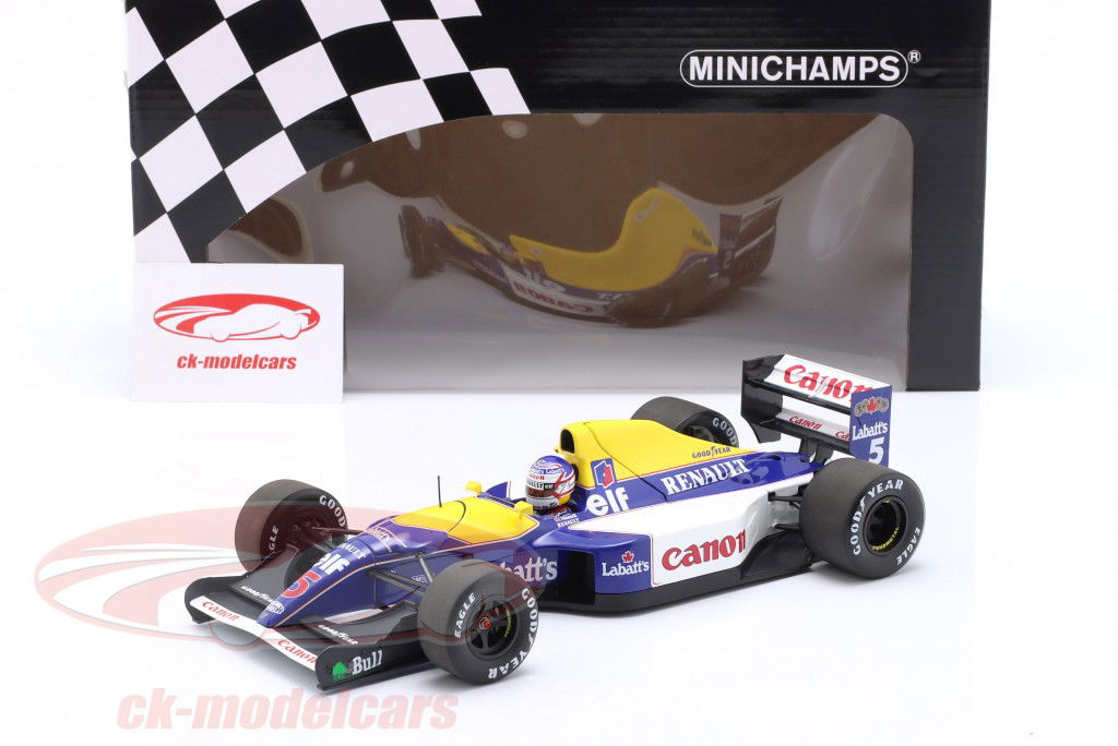 Minichamps 1:18 Nigel Mansell Williams FW14B #5 式 1 世界