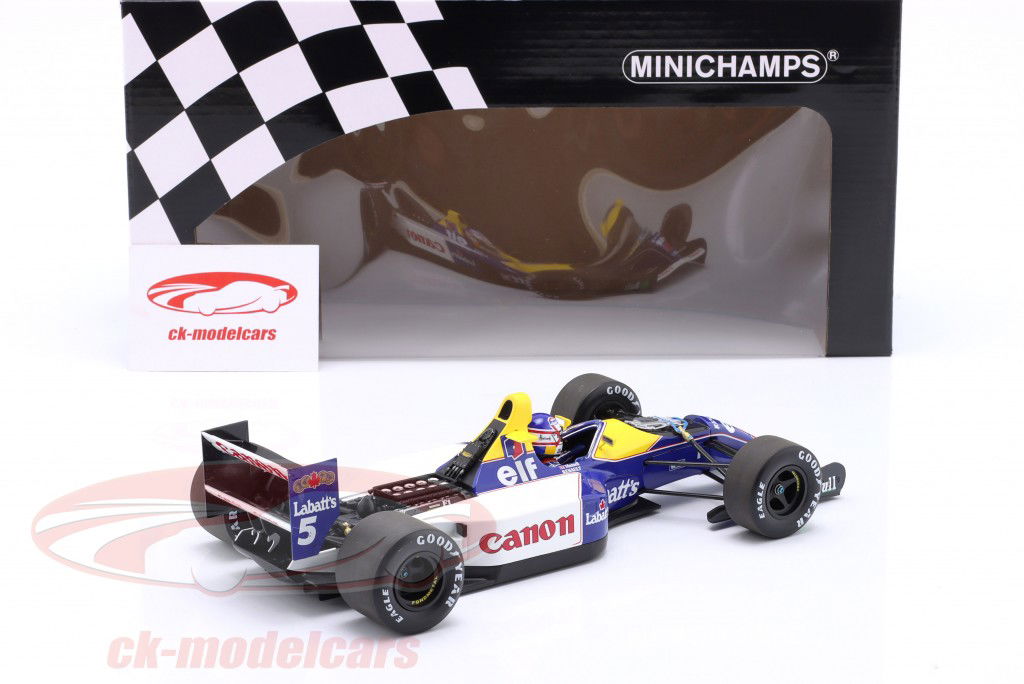 MINICHAMPS F1 ウィリアムズ Williams FW14B F1 WILLIAMS FW14B #5 N.Mansell World Champion 1992 1/18