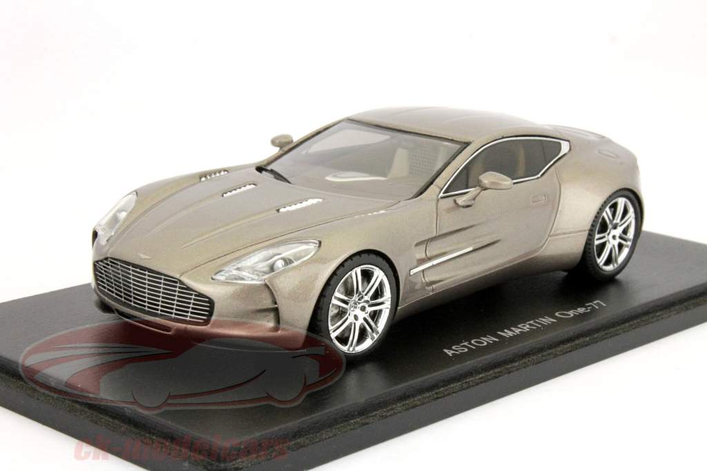 Aston Martin One-77 2012 beige metallic 1:43 Spark