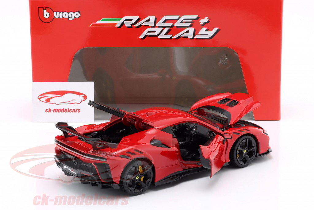 Ferrari SF90 XX Stradale year 2024 red 1:18 Bburago