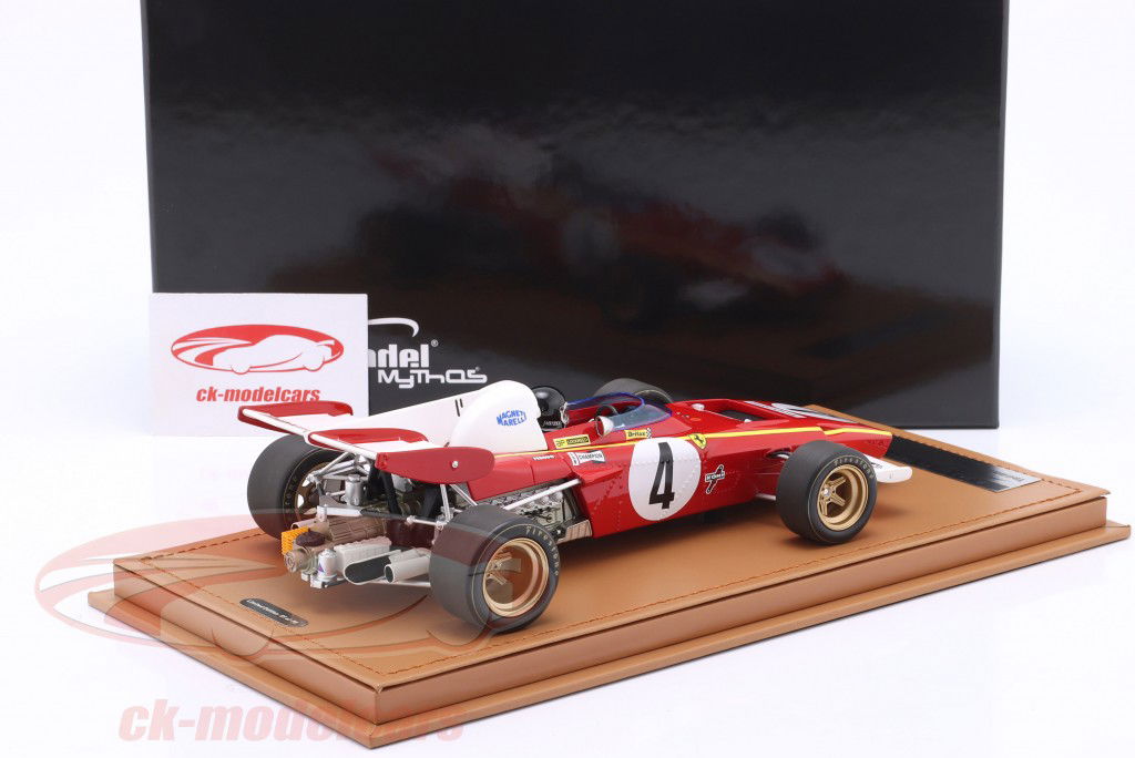 ミニカー Ferrari 312B2 #5 GP Nurburgring 1971 Tecnomodel 1:18 Jacky Ickx Ferrari 312B2 #4 2nd Monaco GP