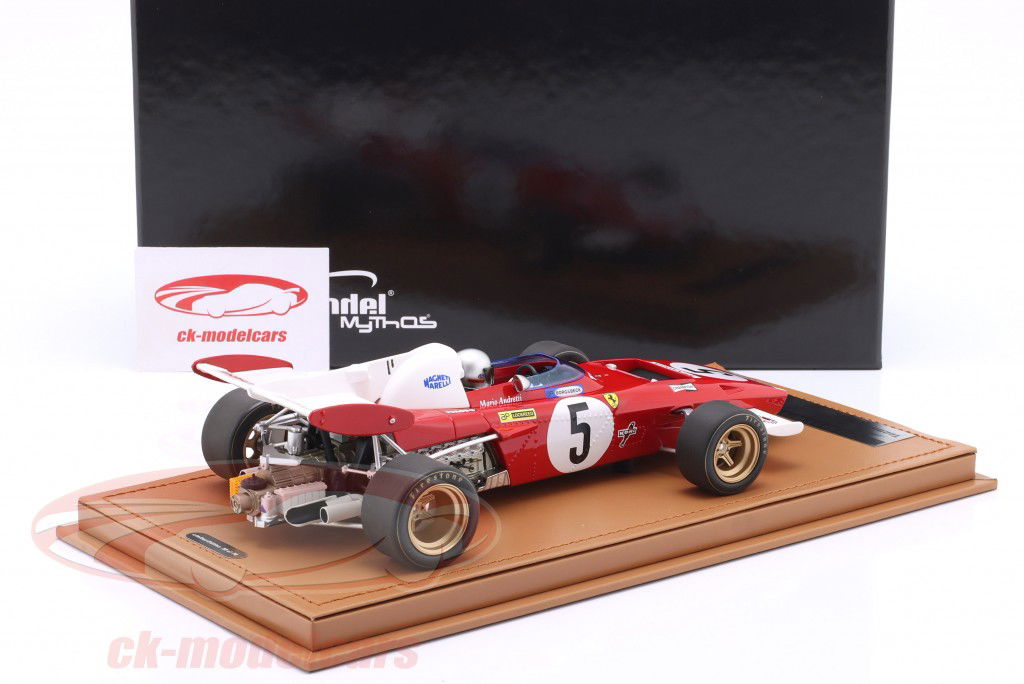 Tecnomodel 1:18 M. Andretti Ferrari 312B2 #5 4th Germany GP