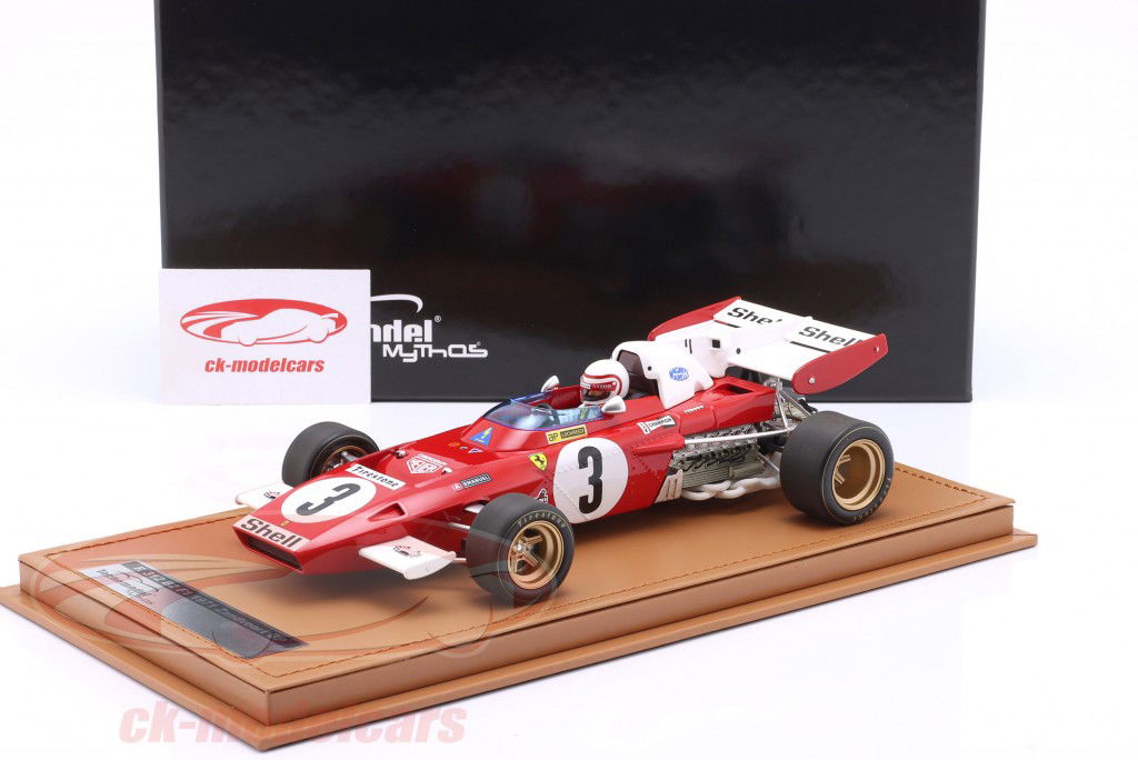 Tecnomodel 1:18 Clay Regazzoni Ferrari 312B2 #3 3rd