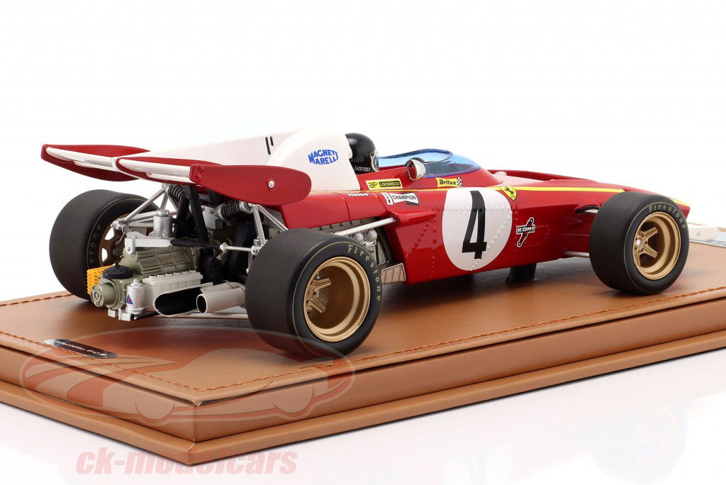 Tecnomodel 1:18 Jacky Ickx Ferrari 312B2 #4 2nd Monaco GP