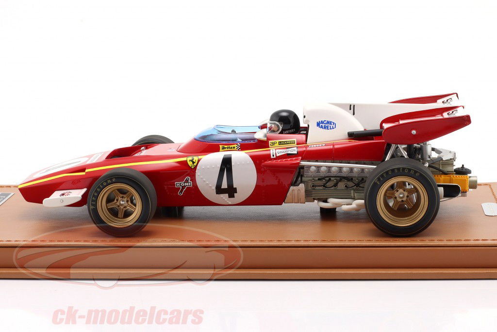 Tecnomodel 1:18 Jacky Ickx Ferrari 312B2 #4 2番目 モナコ GP