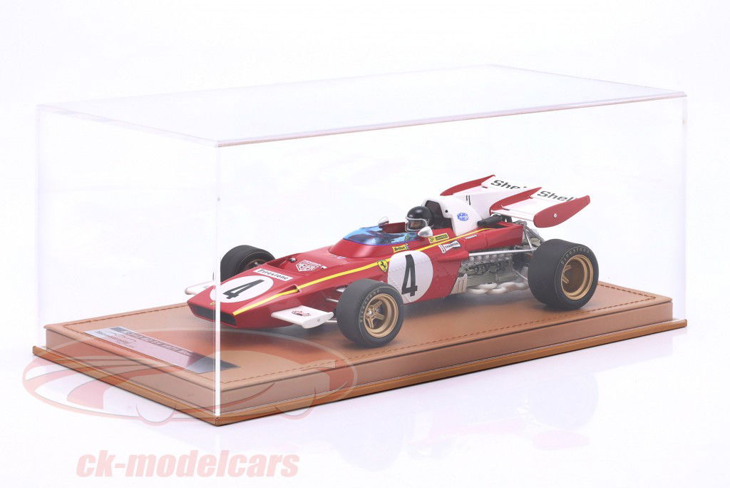Jacky Ickx Ferrari 312B2 #4 2º Mônaco GP fórmula 1 1971 1:18 Tecnomodel