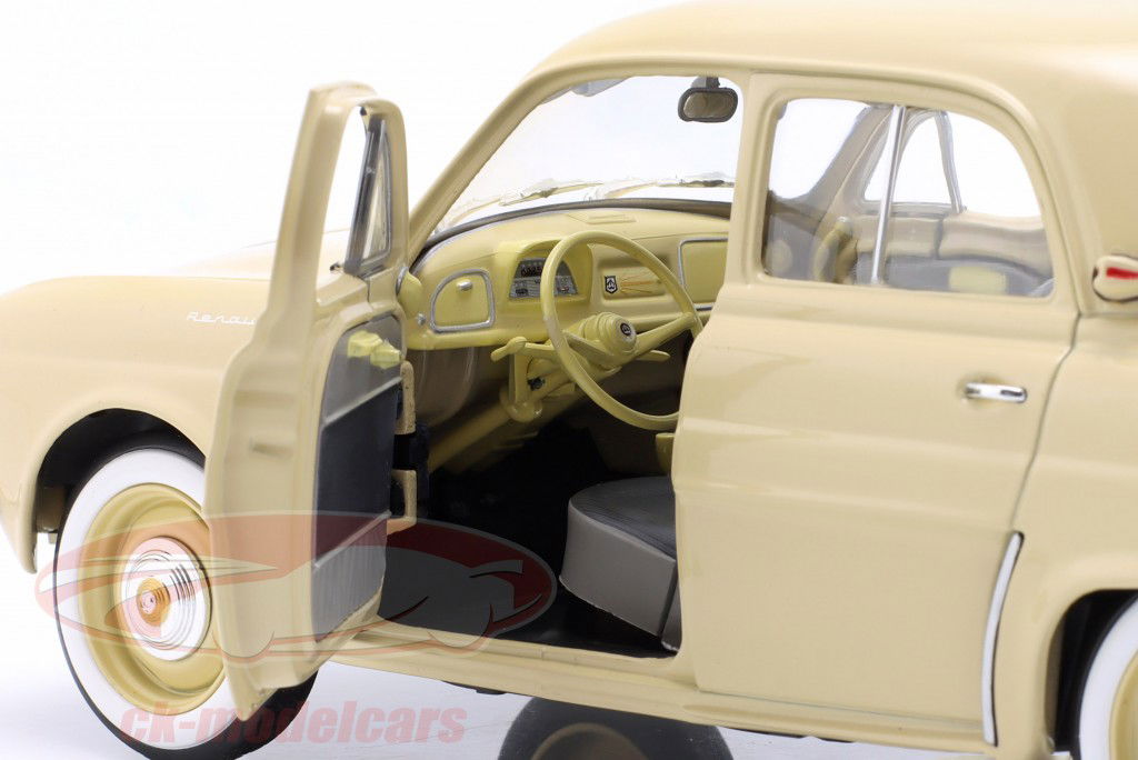 Renault Dauphine Byggeår 1958 beige 1:18 Norev