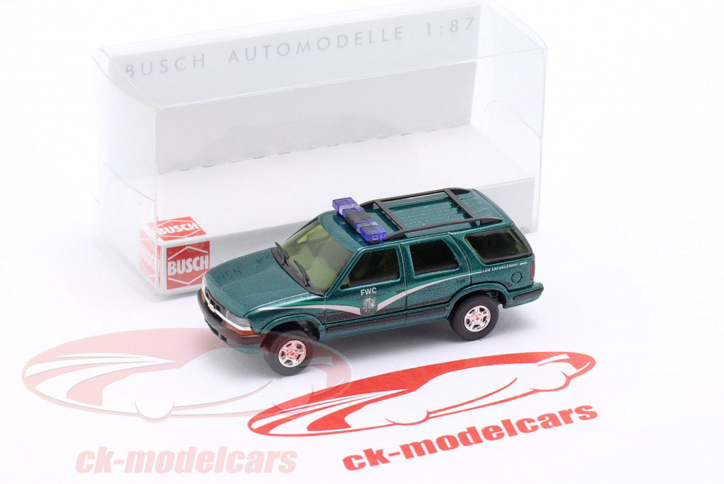 nature conservation organization Florida FWC green metallic 1:87 Busch