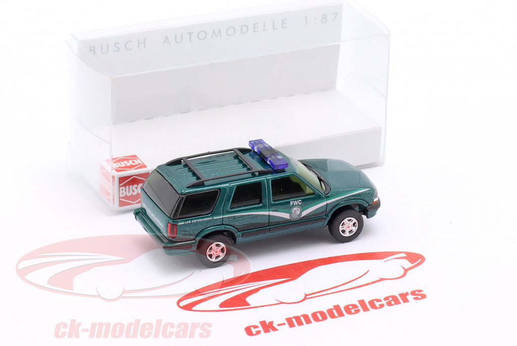 nature conservation organization Florida FWC green metallic 1:87 Busch