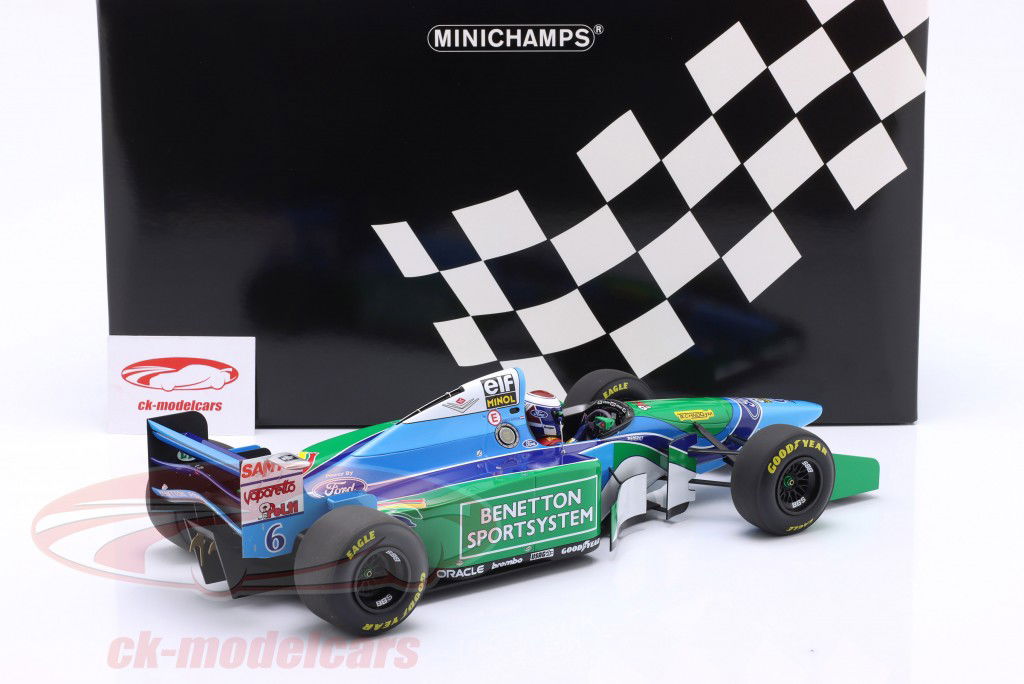Jos Verstappen Benetton B194 #6 第三 匈牙利 GP 公式 1 1994 1:12 Minichamps