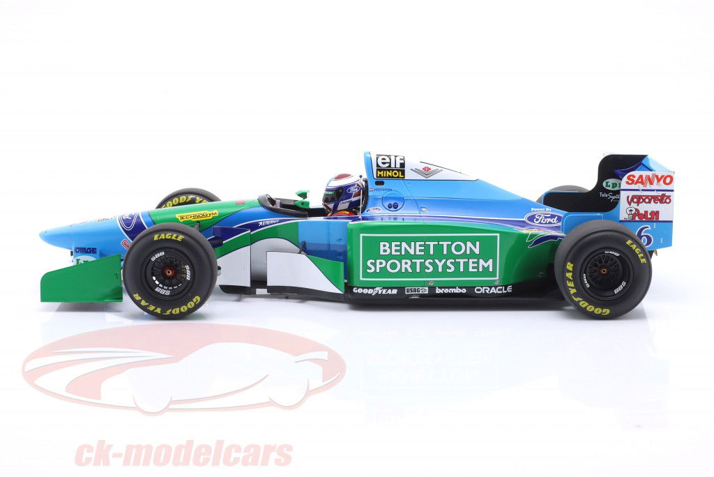 Jos Verstappen Benetton B194 #6 第三 匈牙利 GP 公式 1 1994 1:12 Minichamps