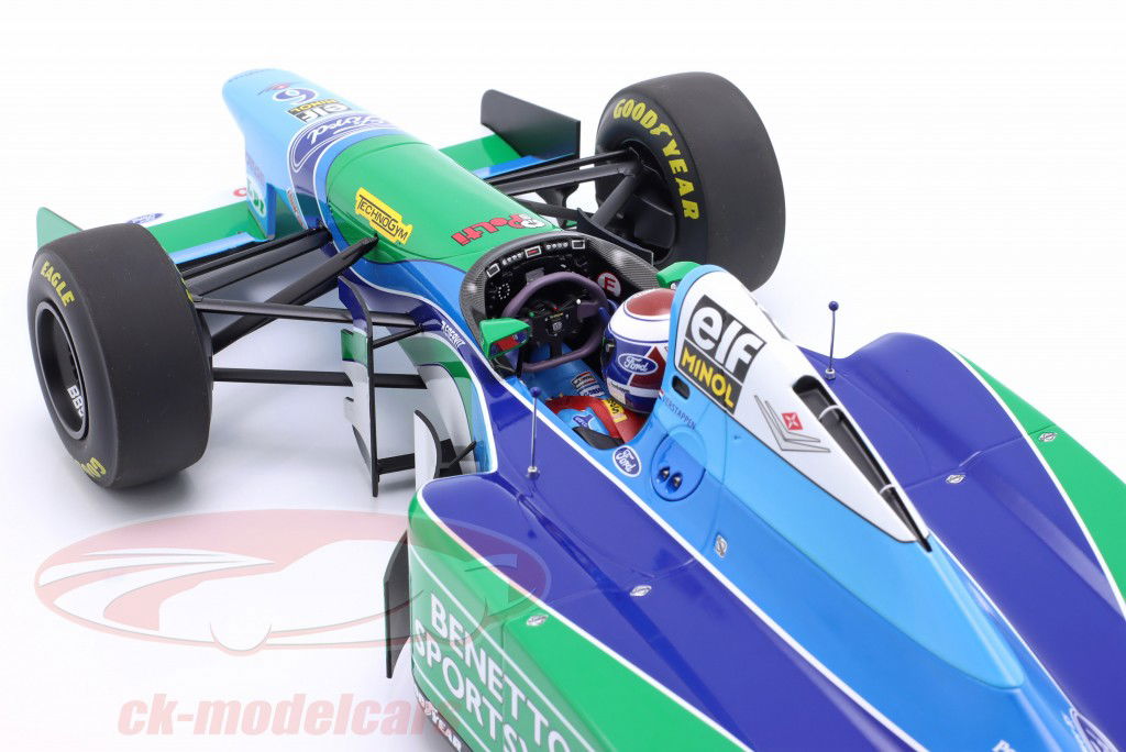 Jos Verstappen Benetton B194 #6 第三 匈牙利 GP 公式 1 1994 1:12 Minichamps