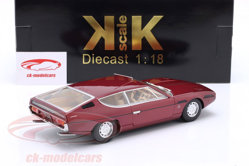 Lamborghini Espada S2 建設年 1970 赤 メタリック 1:18 KK-Scale