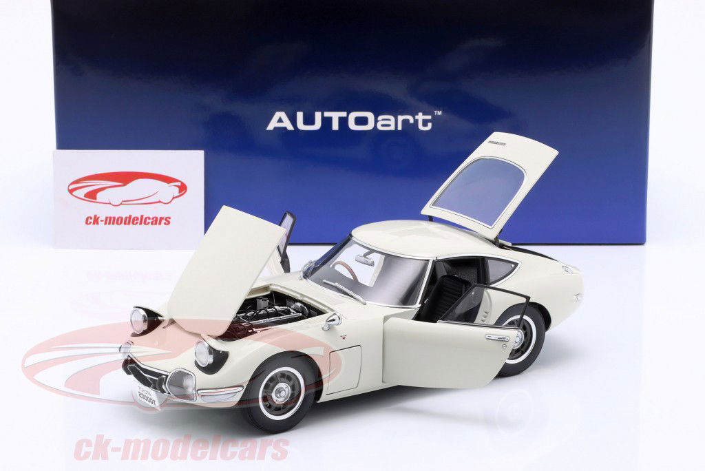 Toyota 2000GT 建造年份 1967 白色的 1:18 AUTOart