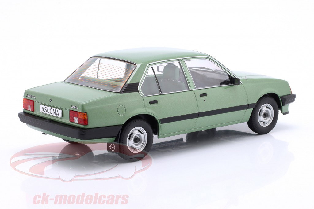 Opel Ascona C Year 1981 light green metallic 1:18 ModelCar Group