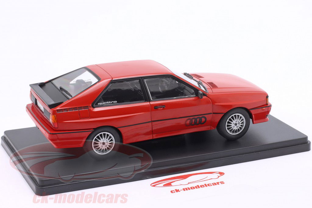 Audi Quattro Byggeår 1980 rød 1:24 Ixo