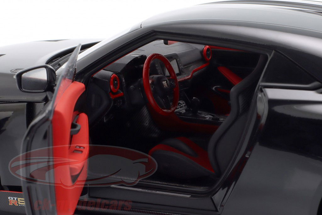 Nissan GT-R50 by Italdesign 2020 negro / aburrido negro 1:18 AUTOart