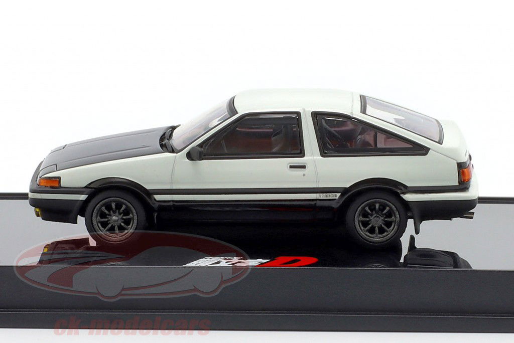 Toyota Sprinter Trueno (AE86) Project D Final Version bianco 1:64 AUTOart
