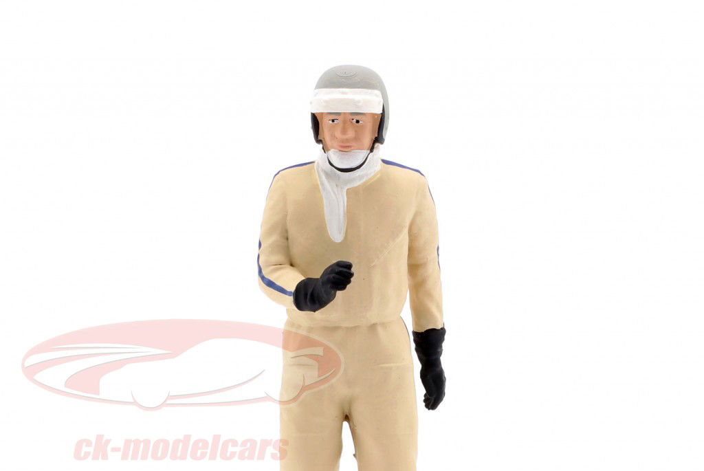 chiffre pilote de course Hans Herrmann 1970 1:18 FigurenManufaktur