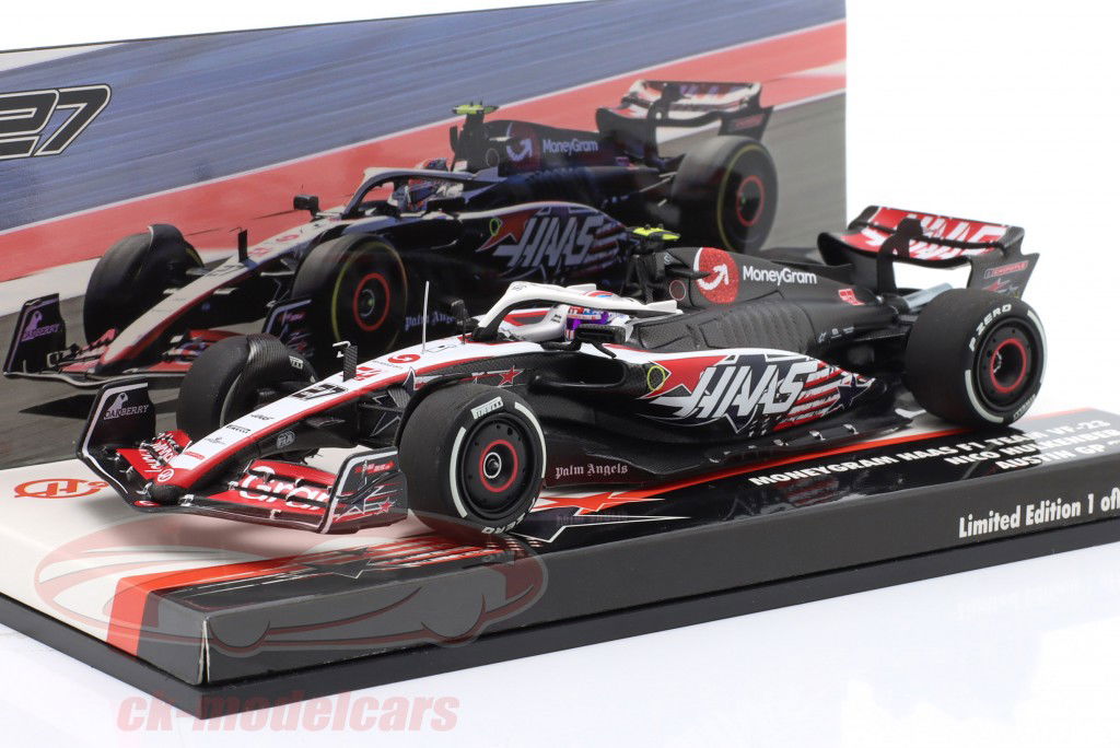 Nico Hülkenberg Haas VF-23 #27 USA GP Formula 1 2023 1:43 Minichamps