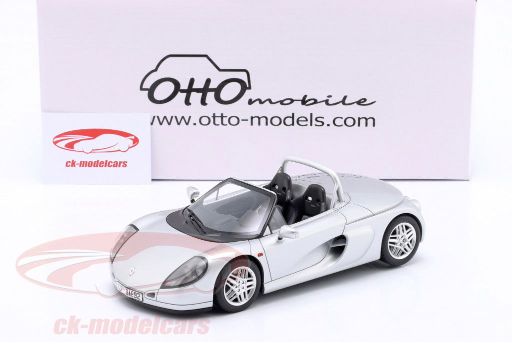 OTTO 1/18 ルノー スパイダー 1999 (シルバー) Ottomobile 1:18 Renault Spider year 1999 titanium grey