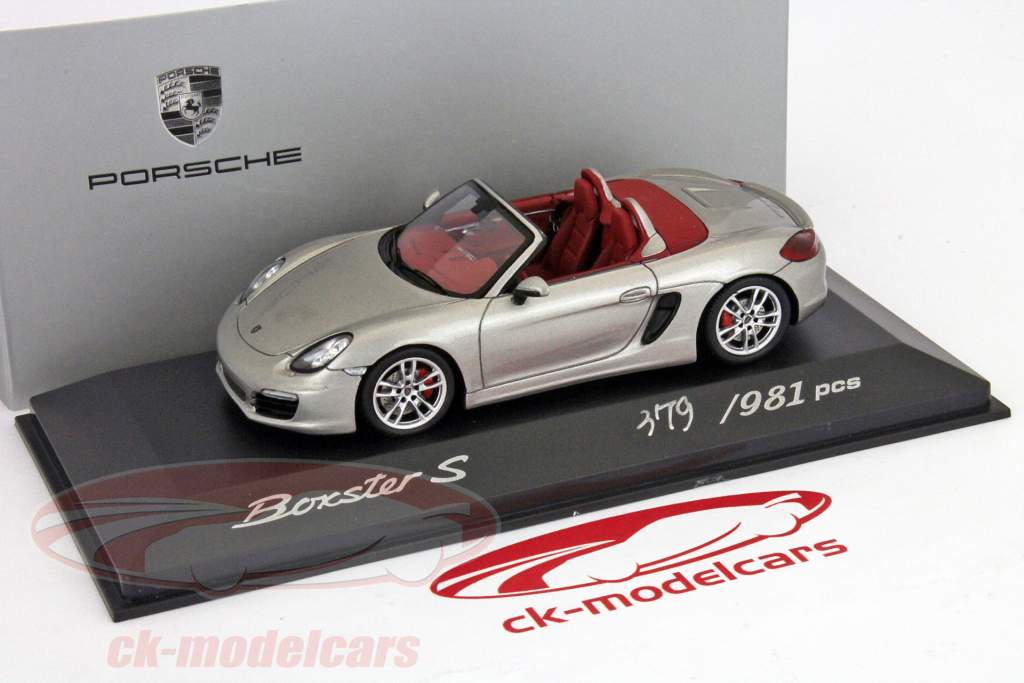 Porsche Boxster S silber / silver 1:43 Spark