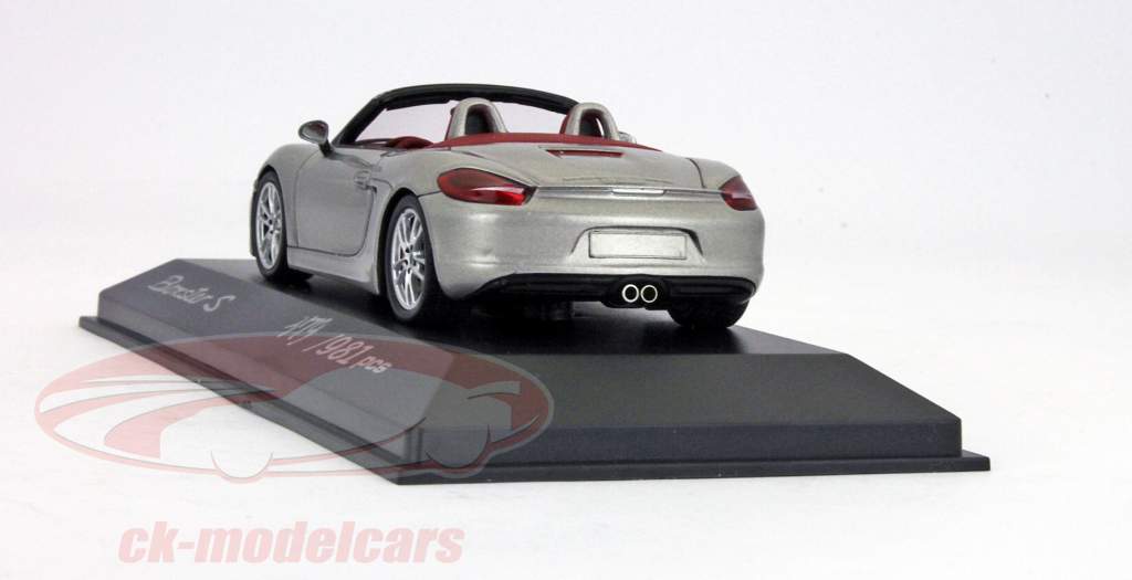 ポルシェボクスターSの銀/ 1時43スパーク