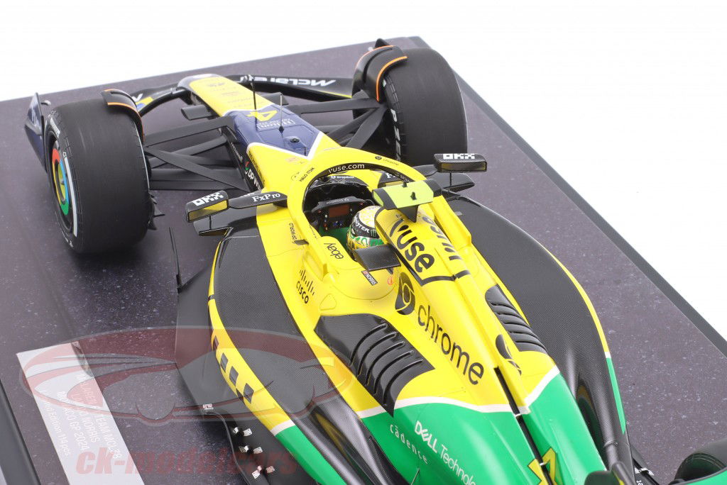 Lando Norris McLaren MCL38 #4 4ème Monaco GP formule 1 2024 1:12 Minichamps