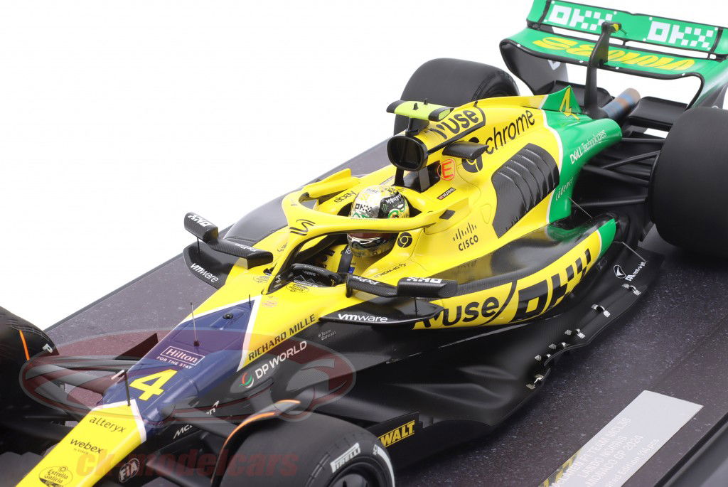 Lando Norris McLaren MCL38 #4 4ème Monaco GP formule 1 2024 1:12 Minichamps