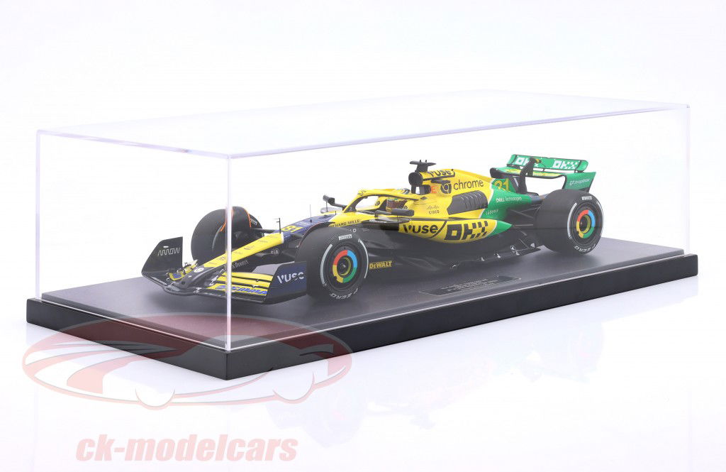 Oscar Piastri McLaren MCL38 #81 2e Monaco GP formule 1 2024 1:12 Minichamps