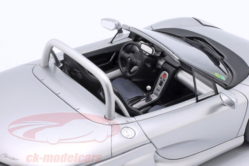 Renault Spider Ano de construção 1999 cinza titânio 1:18 OttOmobile