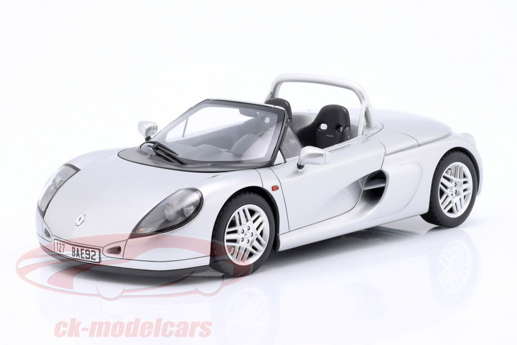 Renault Spider year 1999 titanium grey 1:18 OttOmobile