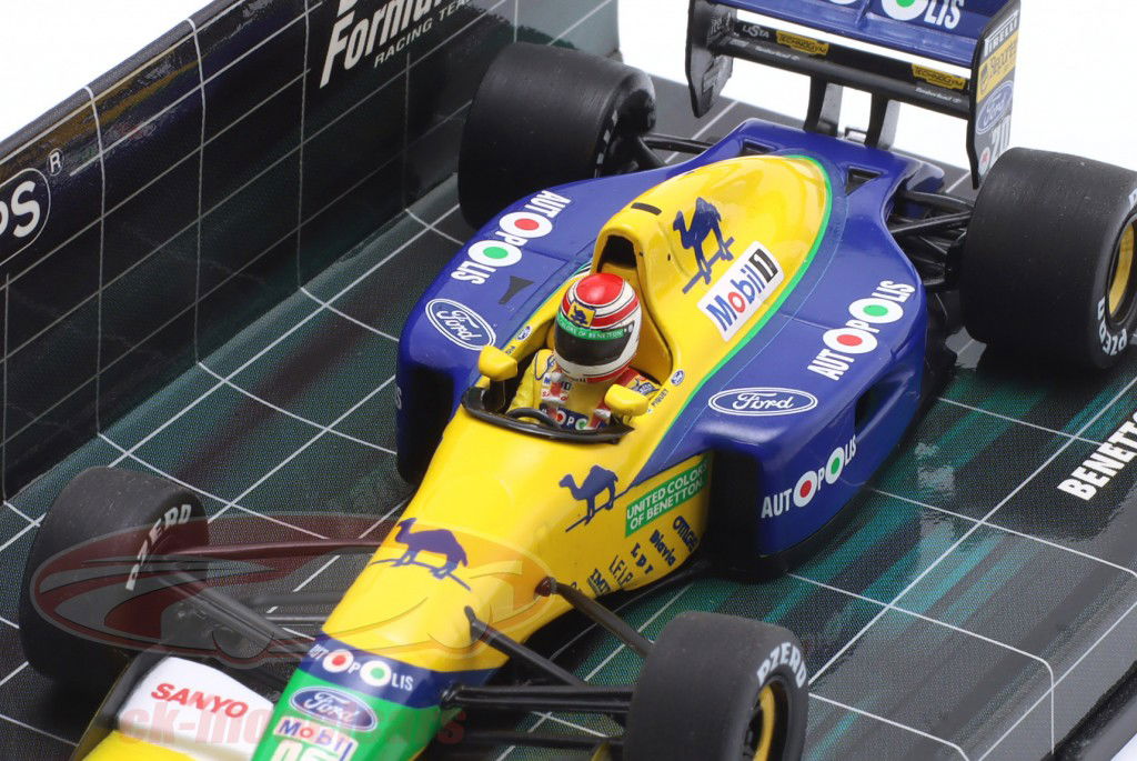 Nelson Piquet Benetton B191 #20 formule 1 1991 1:43 Minichamps