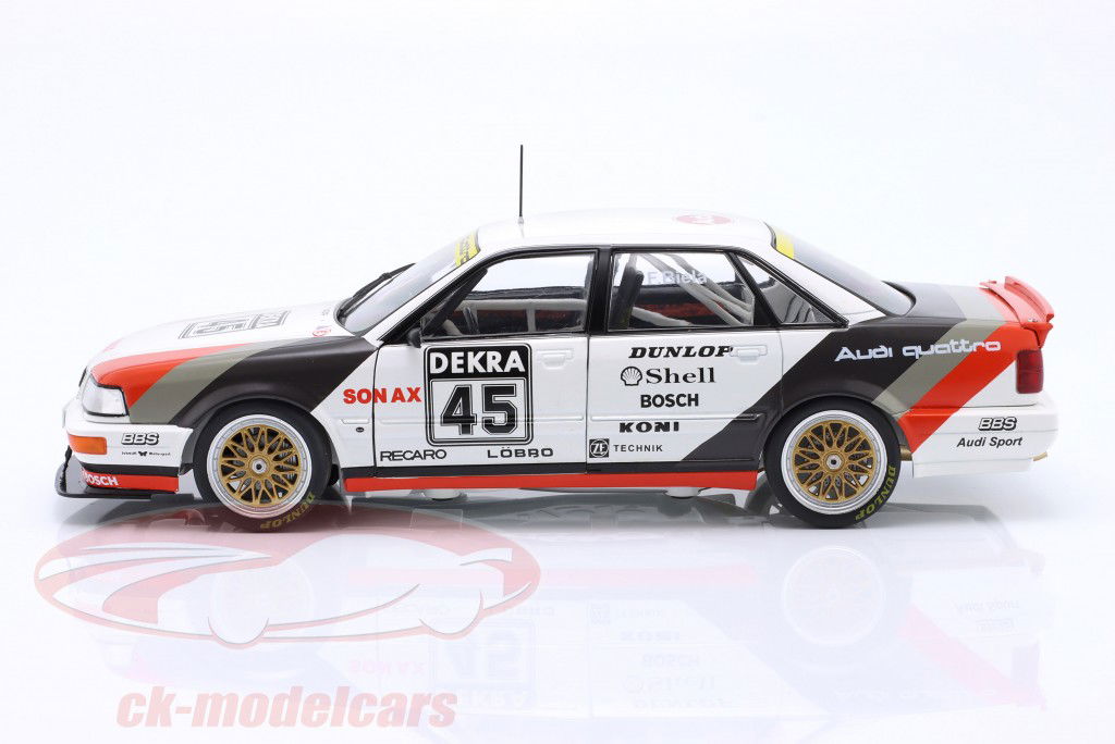 Audi V8 Quattro #45 Campione DTM 1991 Frank Biela 1:18 WERK83