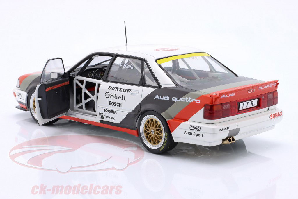 Audi V8 Quattro #45 Campione DTM 1991 Frank Biela 1:18 WERK83
