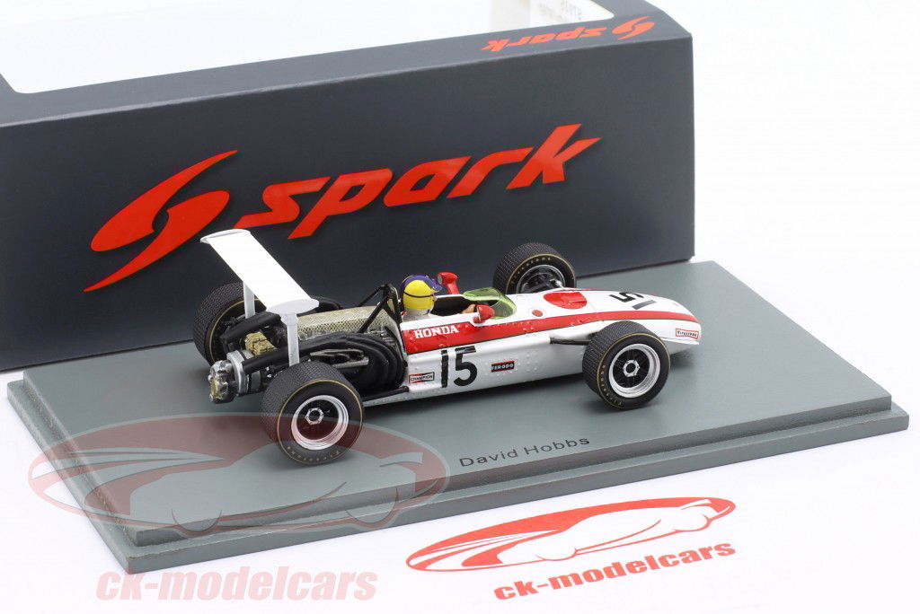 Spark 1:43 David Hobbs Honda RA301 #15 Italian GP Formula 1