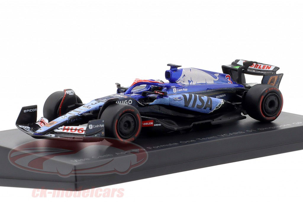 Daniel Ricciardo RB VCARB 01 #3 Singapore GP formel 1 2024 1:64 Spark
