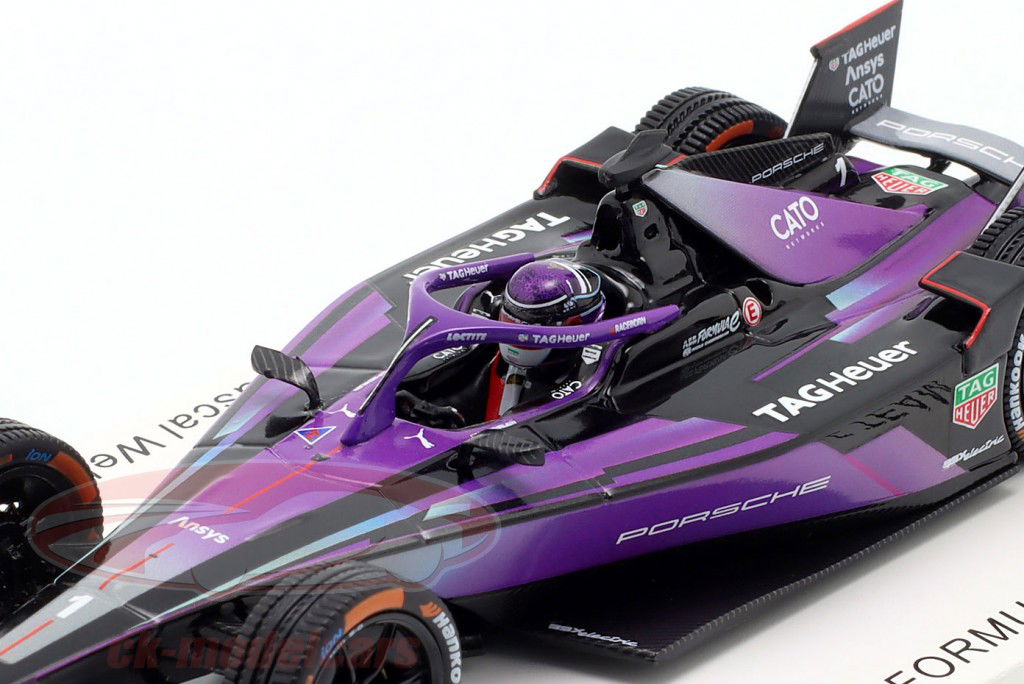 Pascal Wehrlein Porsche 99X Electric Gen3 #1 formule E 2025 1:43 Spark
