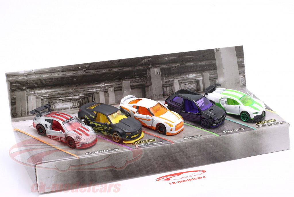 5-Car colocar Limited Edition serie 10 Set de regalo 1:64 Majorette