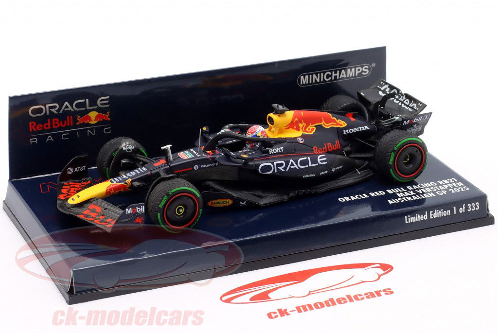 Minichamps 1:43 Max Verstappen Red Bull RB21 #1 2番目