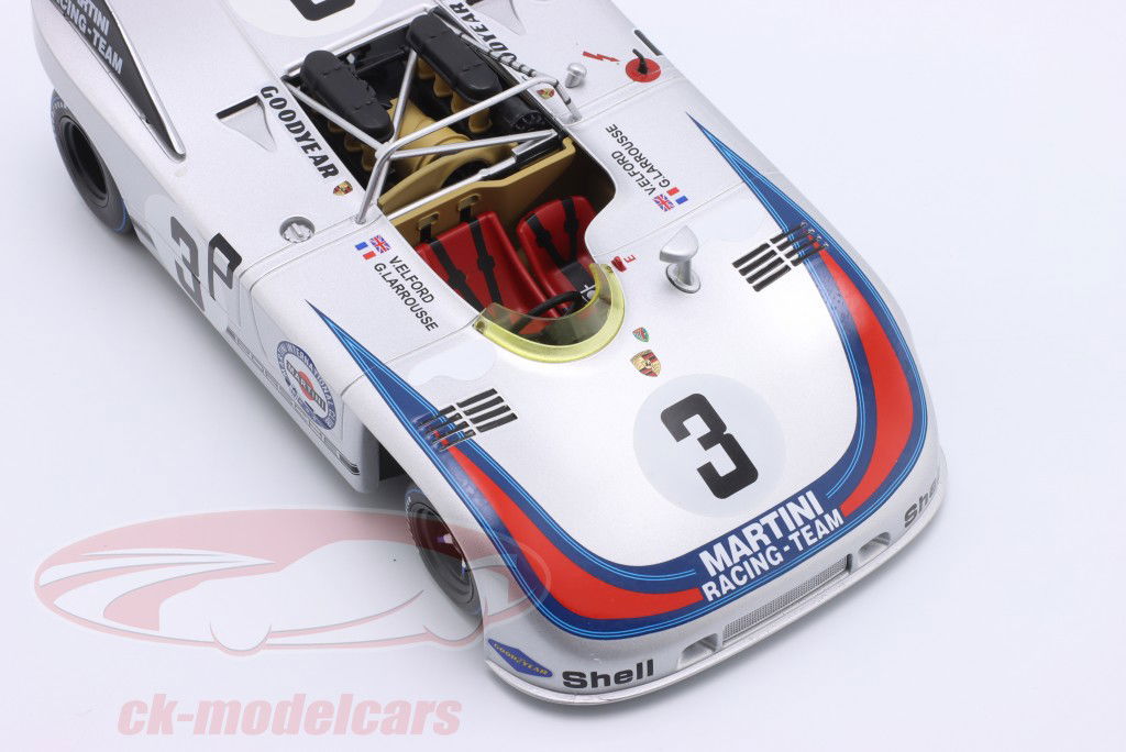 Porsche 908/03 #3 优胜者 1000km Nürburgring 1971 Elford, Larrousse 1:18 WERK83
