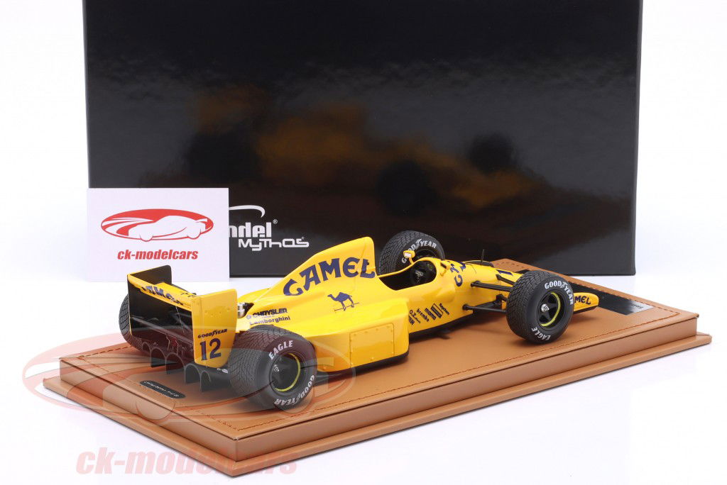 Martin Donnelly Lotus 102 #12 Qualifica U.S.A. GP formula 1 1990 1:18 Tecnomodel