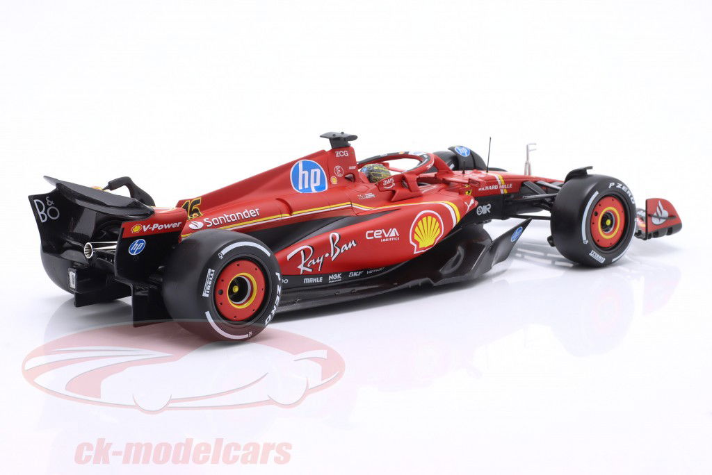 Charles Leclerc Ferrari SF-24 #16 Sieger Italien GP Formel 1 2024 1:18 Bburago