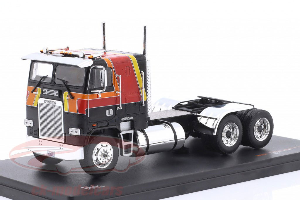 Freigthliner FLA SZM Anno di costruzione 1993 nero / arancia 1:43 Ixo