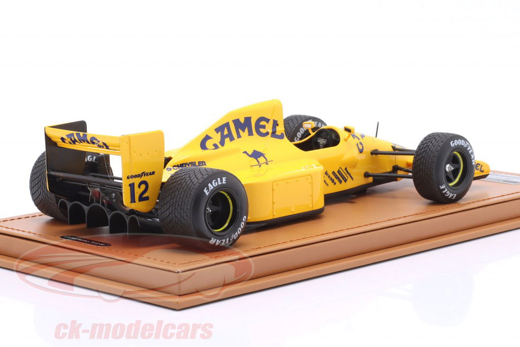 Martin Donnelly Lotus 102 #12 Qualifica U.S.A. GP formula 1 1990 1:18 Tecnomodel