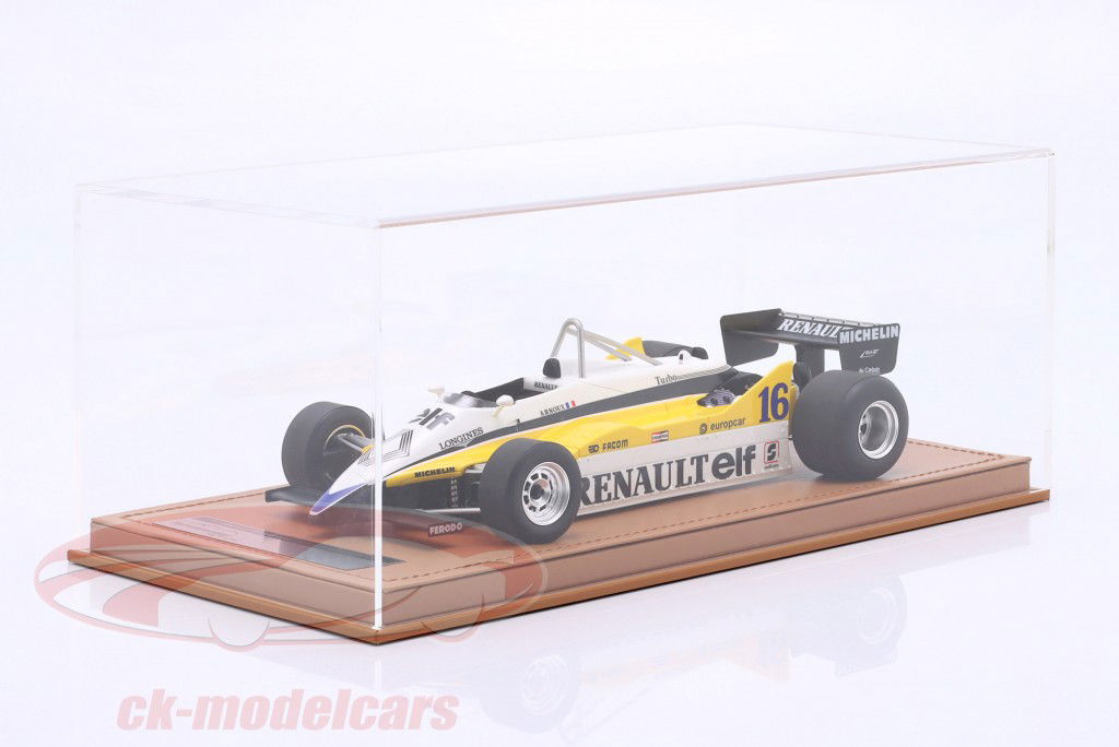 René Arnoux Renault RE30B #16 gagnant France GP formule 1 1982 1:18 Tecnomodel