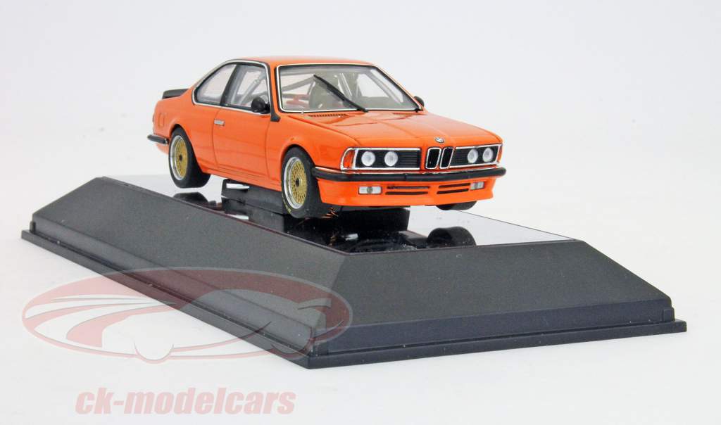 BMW 635 CSi Plain Body Version laranja 1:43 AUTOart