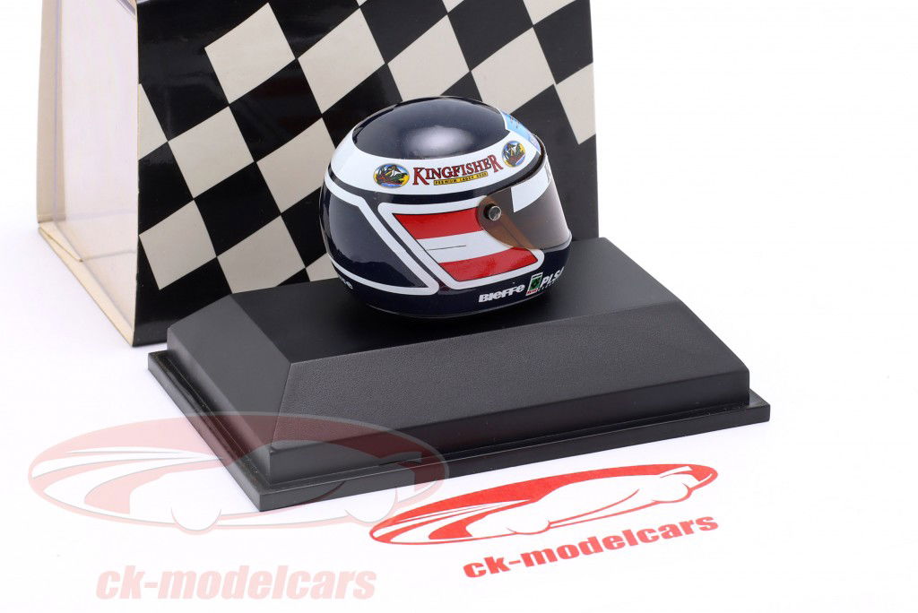 Gerhard Berger formula 1 1996 casco 1:8 Minichamps